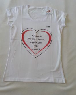 T-shirt manica corta scollo tondo