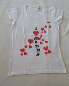 T-shirt manica corta scollo tondo