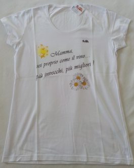 T-shirt manica corta scollo tondo